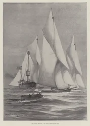 Cowes Regatta, utenfor Warner Light-Ship